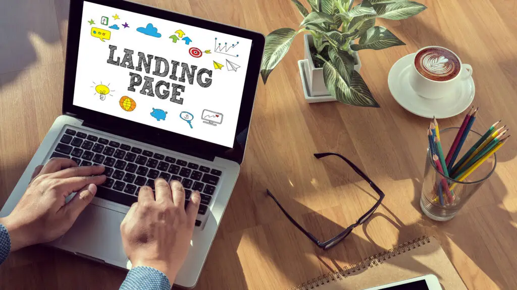 Landing pages in WordPress