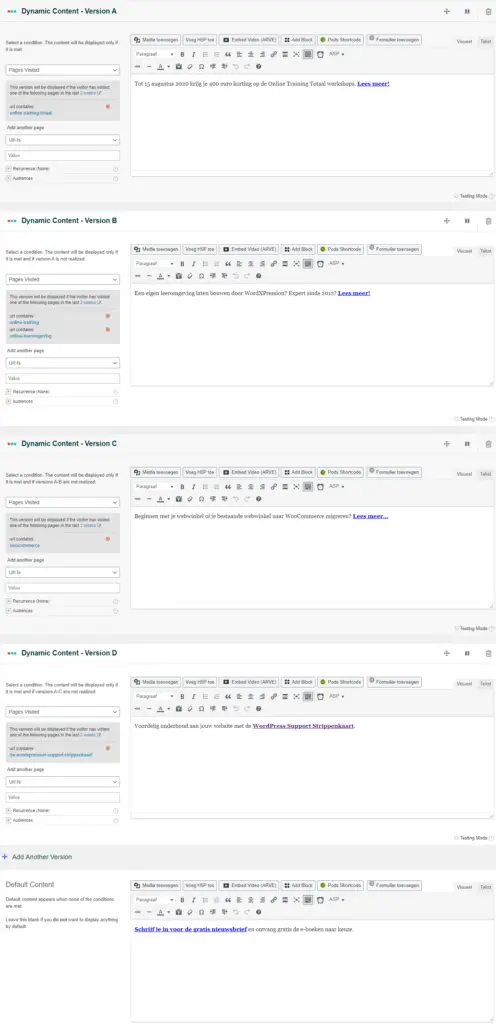 Praktische projecten met de If-So plugin (Juli 2020 - 1) 2 | Praktische projecten met de If-So plugin (Juli 2020 - 1)