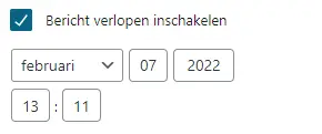 Hoe laat je jouw WordPress content automatisch verlopen? 2 wordpress content automatisch verlopen