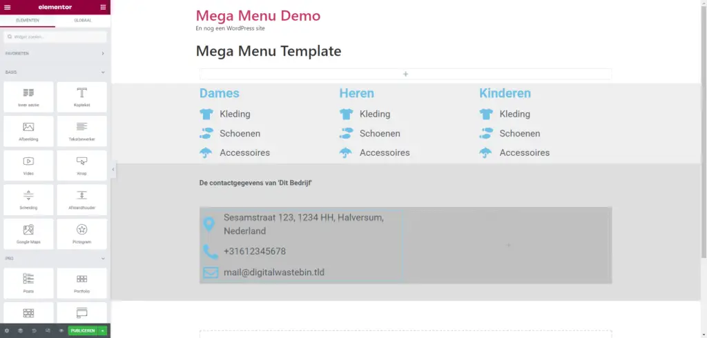Een machtig mooi mega menu 12 mooi mega menu | Een machtig mooi mega menu
