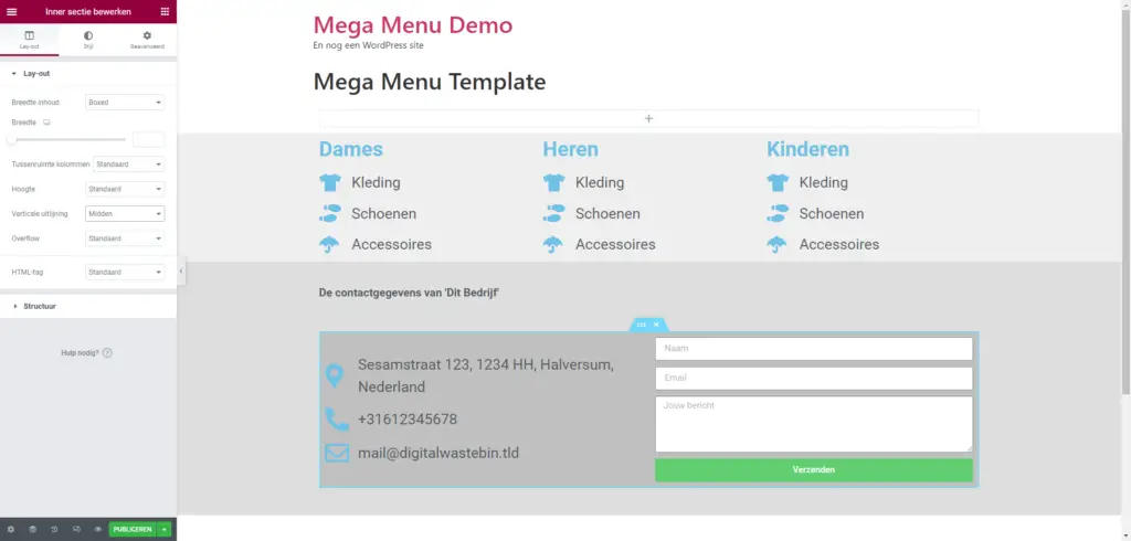 Een machtig mooi mega menu 13 mooi mega menu | Een machtig mooi mega menu
