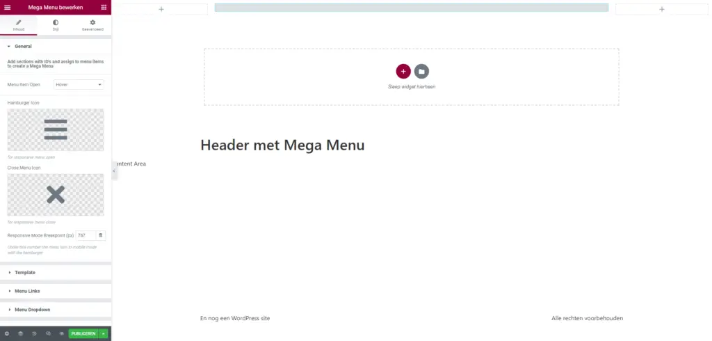 Een machtig mooi mega menu 3 Mooi mega menu met Unlimited Elements