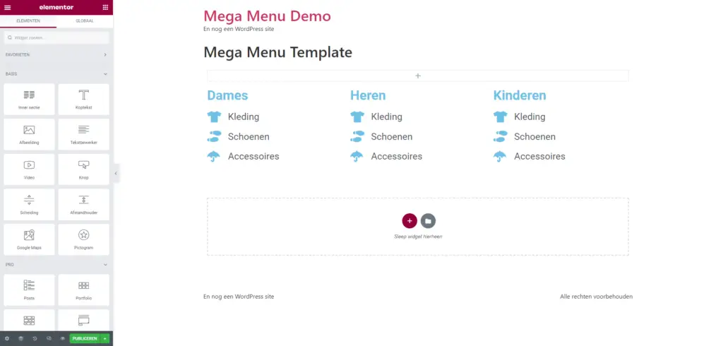 Een machtig mooi mega menu 9 mooi mega menu | Een machtig mooi mega menu
