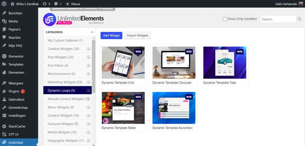 Een FAQ widget voor Elementor maak je gewoon zelf! 2 FAQ Widget