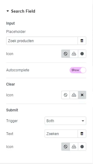 zoekfunctie in elementor | De nieuwe Zoekfunctie in Elementor 3.23