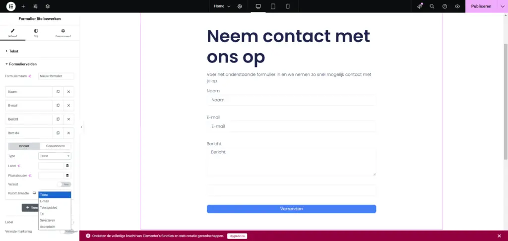 thema hello biz | Elementor's nieuwe thema Hello Biz