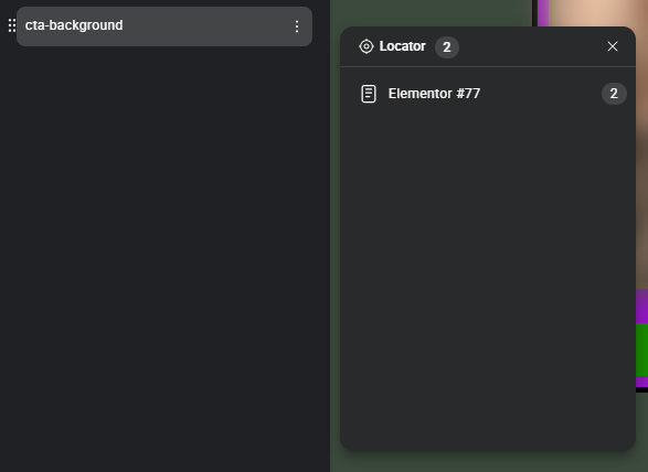 Het gebruik van variabelen in Elementor V4 Editor 9 Class count binnen de Elementor V4 editor