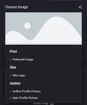 Dynamic tags in Elementor
