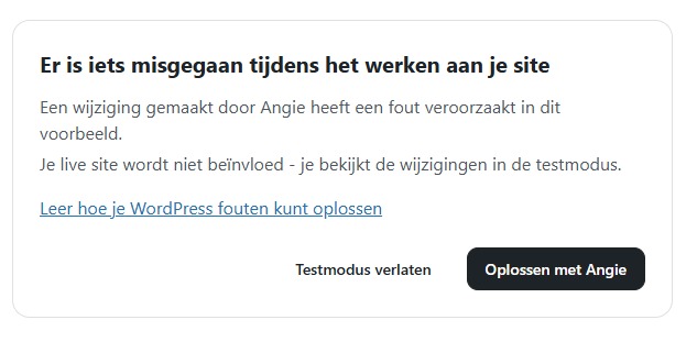 Mijn eerste date met Elementor's 'Angie Code AI' 6 angie code ai | Mijn eerste date met Elementor's 'Angie Code AI'