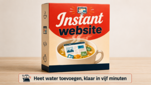 Een website in vijf minuten. Alleen H2O en AI toevoegen.