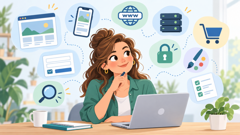 Waar moet je op letten bij je eerste website? 1 Waar moet je op letten bij je eerste website