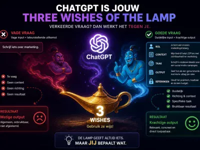 AI is als de 'geest uit de lamp'. Je krijgt wat je vraagt, niet wat je wenst.