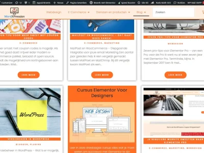 Elementor Loopgrid gebruiken
