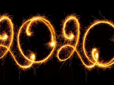 happy-new-year-2019-with-sparklers-on-black-background