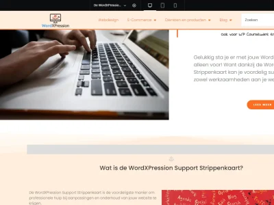website vervangen door elementor pro