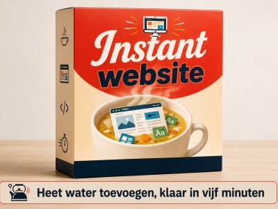Een website in vijf minuten. Alleen H2O en AI toevoegen.